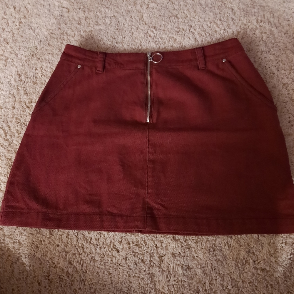 Sol Angeles Jean Skirt